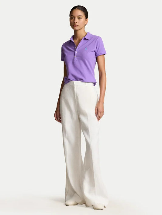 Polo Μωβ Slim Fit