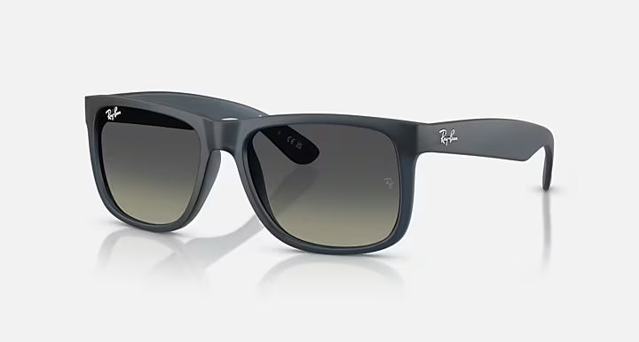 Ray-Ban Justin Classic Γυαλιά Ηλίου Ματ Γκρι με Γκρι Ντεγκραντέ Φακούς