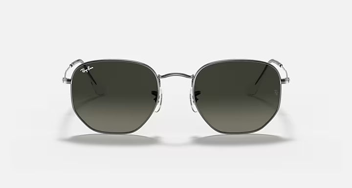 Ray-Ban Hexagonal Flat Lenses Γυαλιά Ηλίου Μαύρα με Μαύρους Φακούς