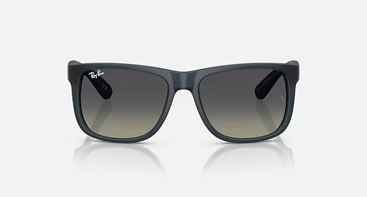 Ray-Ban Justin Classic Γυαλιά Ηλίου Ματ Γκρι με Γκρι Ντεγκραντέ Φακούς