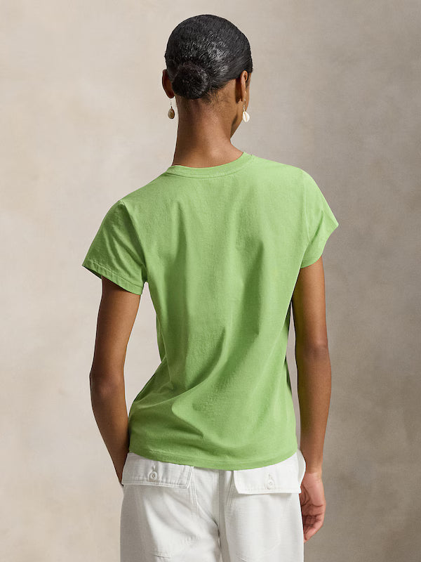 Polo Ralph Lauren Μπλουζάκι σε Ανοικτό Πράσινο