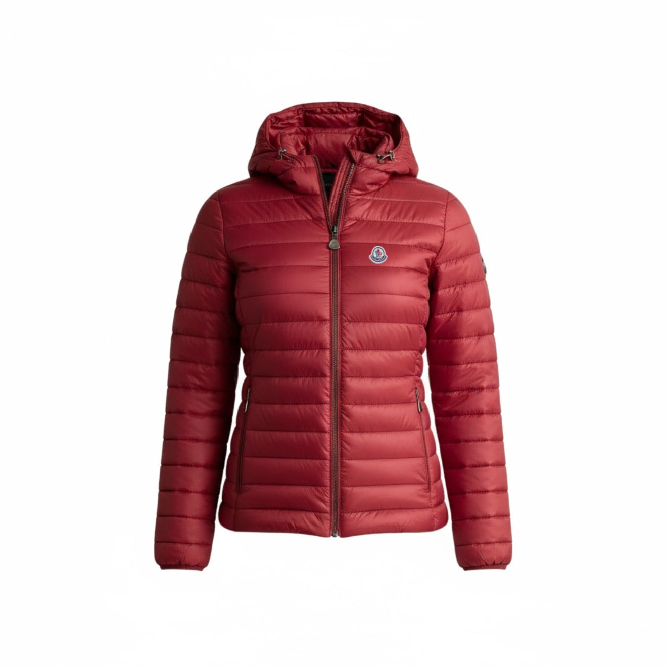 Μπουφάν Moncler Μπορντό Γυναικείο