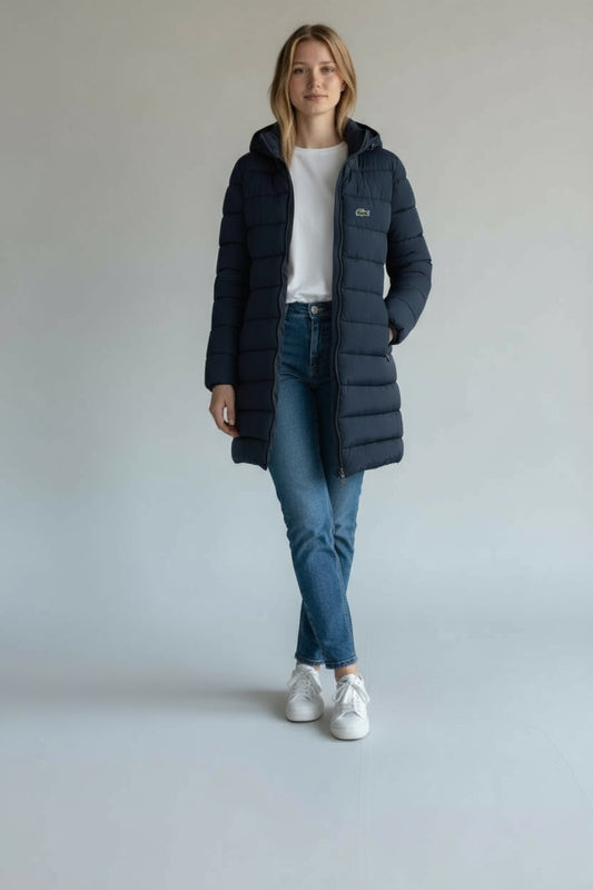Γυναικείο Μπουφάν Lacoste – Navy Blue