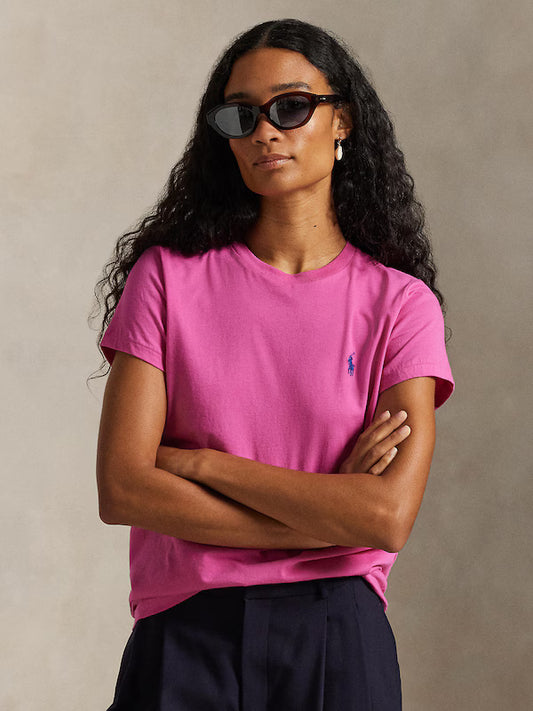Polo Ralph Lauren Μπλουζάκι σε Ανοικτό Ροζ
