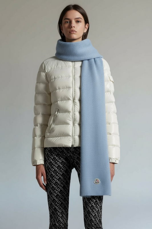 Blue Πλεκτό Κασκόλ – Moncler