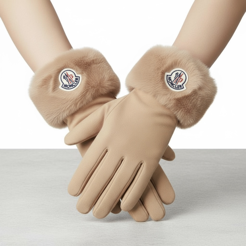 Γυναικεία Γάντια Moncler – Μπεζ