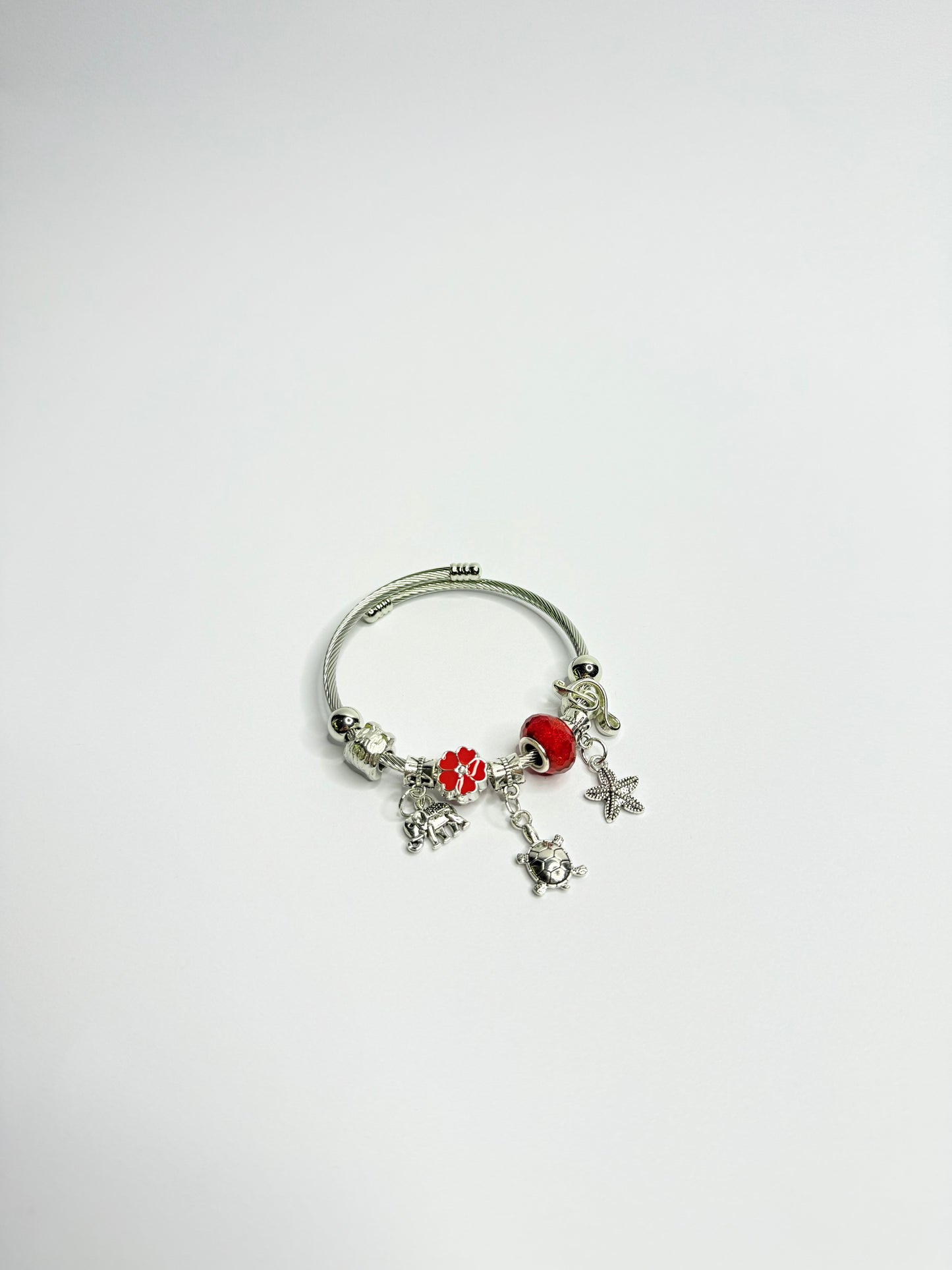 🩶 Βραχιόλι Pandora με charms