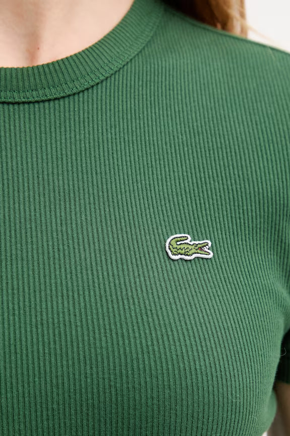Βαμβακερό μπλουζάκι Lacoste
