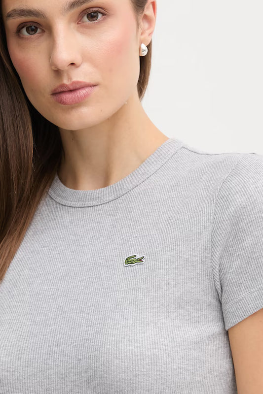 Βαμβακερό μπλουζάκι Lacoste