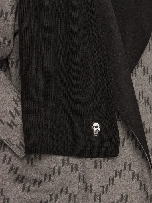 Κασκόλ Karl Lagerfeld Ikonik Ribbed Scarf
