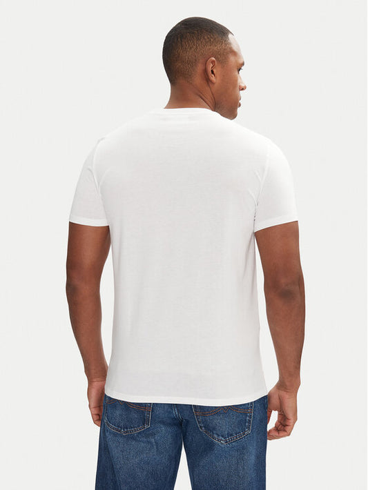 Lacoste T-Shirt TH6709 Λευκό Regular Fit |