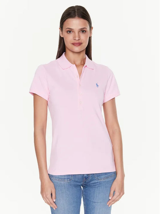 Polo Ροζ Slim Fit
