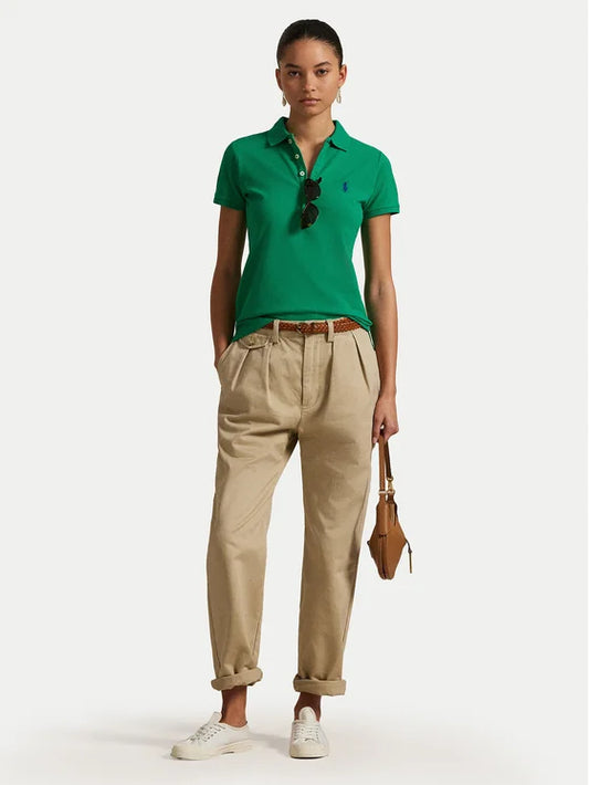 Polo Πράσινο Slim Fit