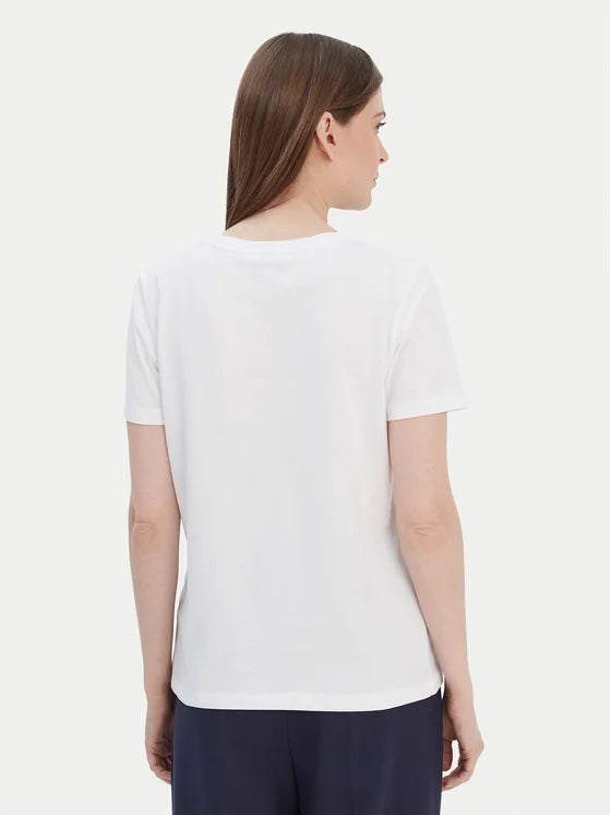 T-Shirt Heritage C-Nk Λευκό Regular Fit
