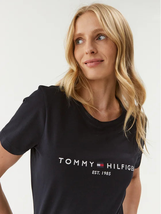 T-Shirt Heritage C-Nk Σκούρο μπλε Regular Fit