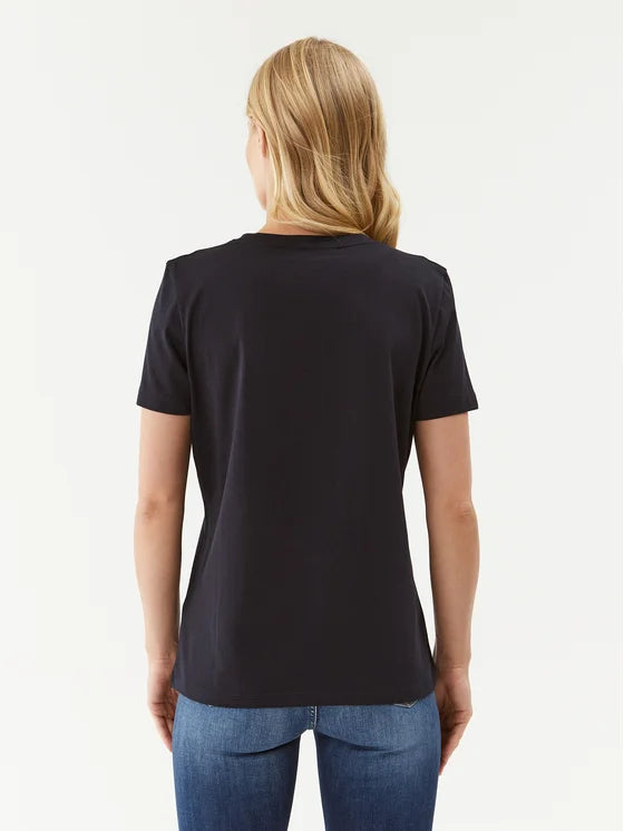 T-Shirt Heritage C-Nk Σκούρο μπλε Regular Fit