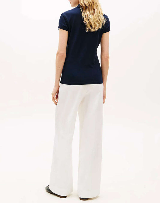TOMMY HILFIGER TH SCRIPT SLIM SS POLO