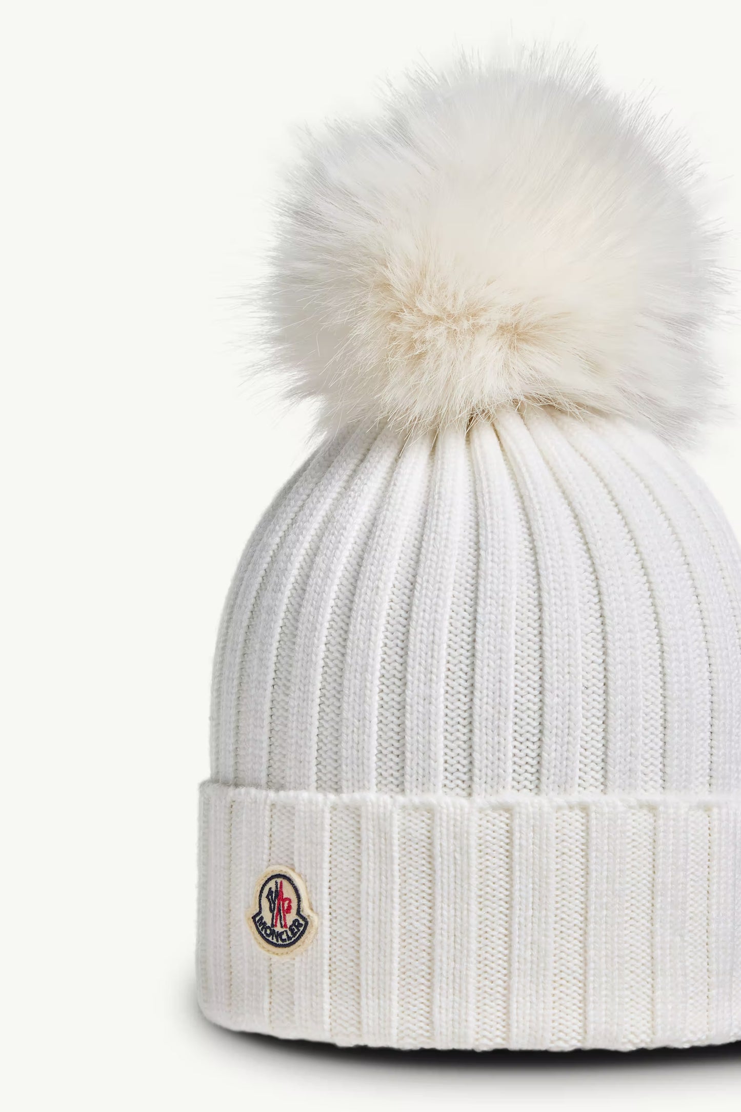 🧢 Γυναικείο Σκουφάκι Moncler – Λευκό